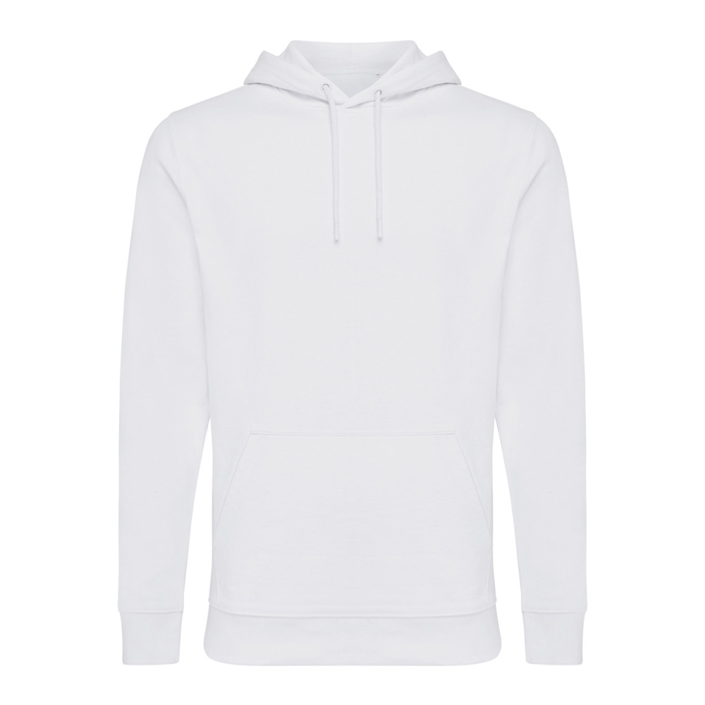 IQONIQ Jasper recycled cotton hoodie - recycled white (± PMS 11-0601 TCX)