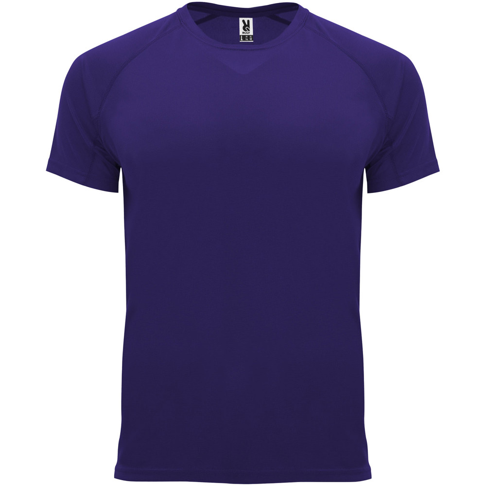 Bahrain 135 g/m2 short sleeve men's sports t-shirt - Mauve