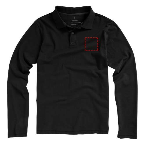 Calgary 180 g/m2 long sleeve men's polo