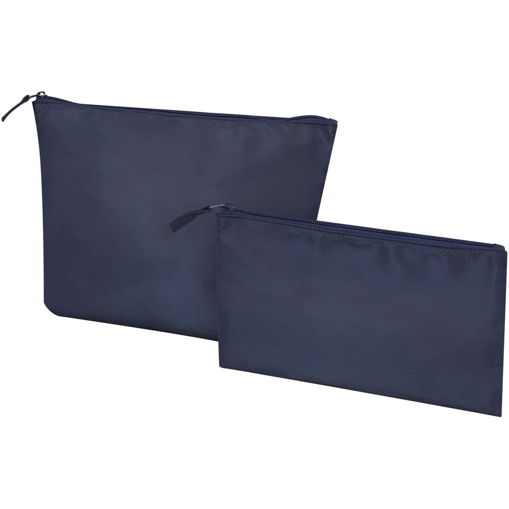 Swift GRS recycled toiletry bag set - Navy