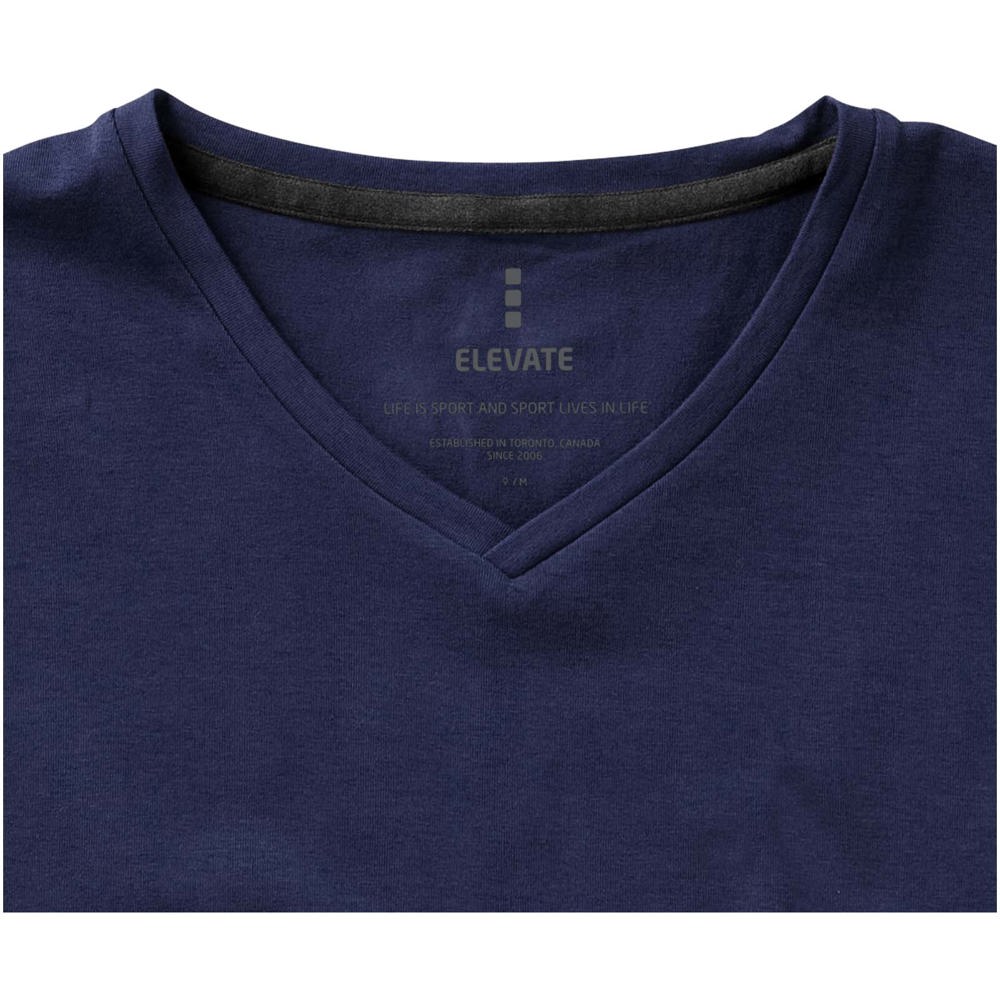 Kawartha short sleeve women's organic v-neck t-shirt