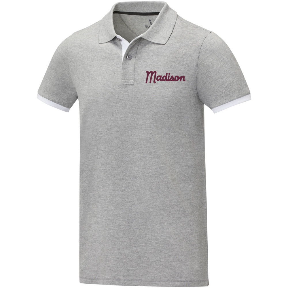 Morgan 200 g/m2 short sleeve men's duotone polo