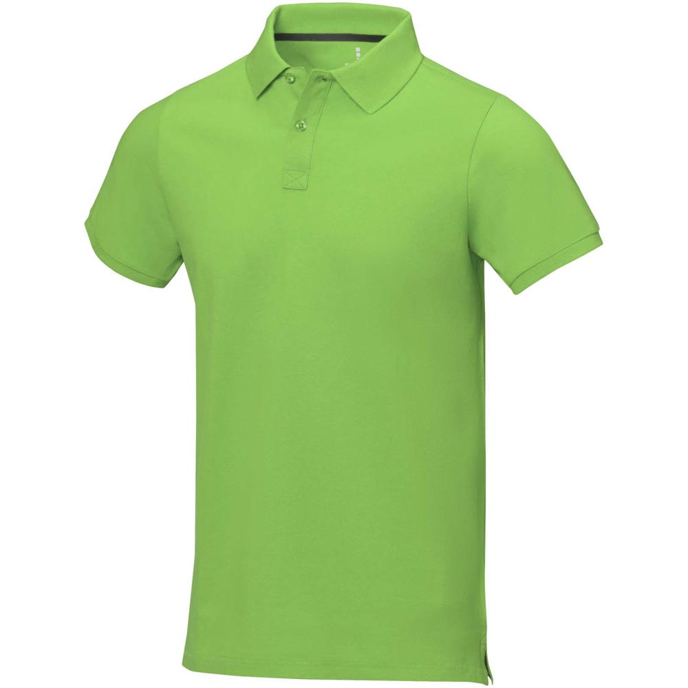 Calgary 200 g/m2 short sleeve men's polo - Apple green