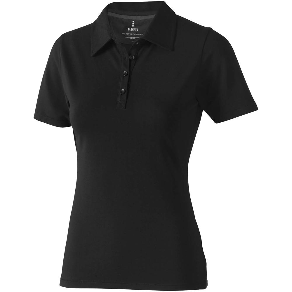 Markham 200 g/m2 short sleeve women's stretch polo - Anthracite