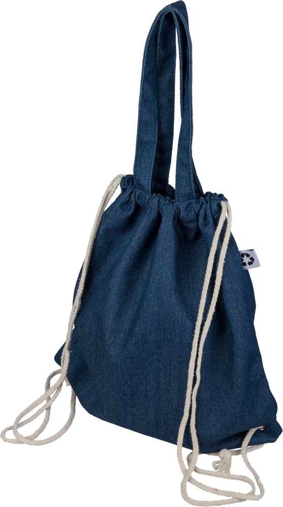 Drawstring bag Dex | Denim | 6.6 l