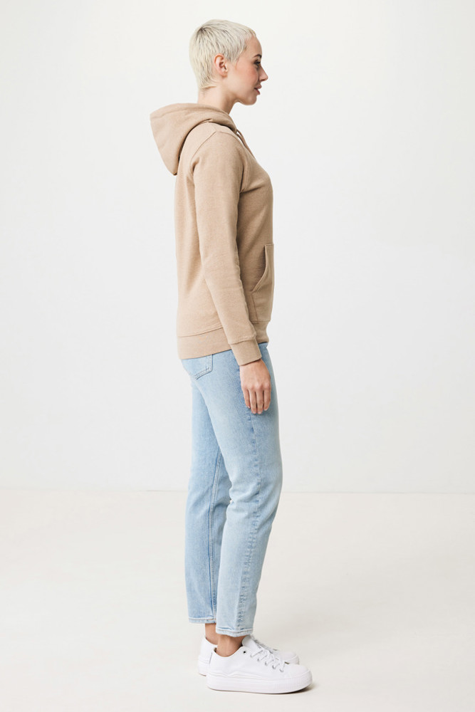 IQONIQ Torres recycled cotton hoodie undyed