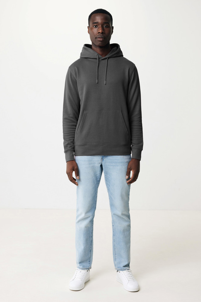 IQONIQ Rila lightweight recycled cotton hoodie