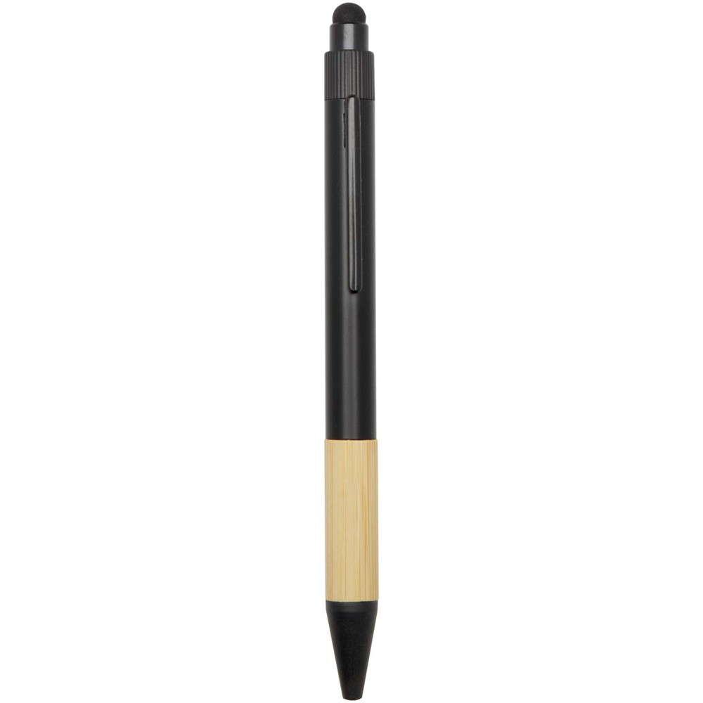 Carmen A5 hard cover notebook and ballpoint pen gift set (black ink)