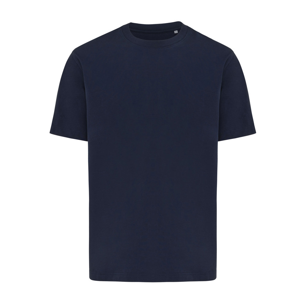 IQONIQ Nikko heavyweight recycled cotton t-shirt - navy (± PMS 19-3923TCX)