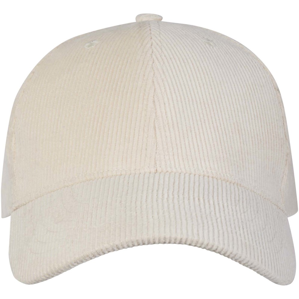 Hutton 6 panel 280 g/m² recycled corduroy cap