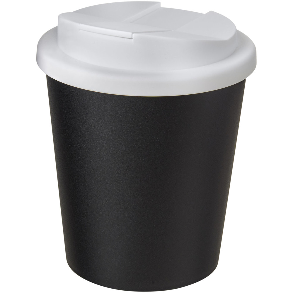 Americano® Espresso 250 ml tumbler with spill-proof lid - Black, White