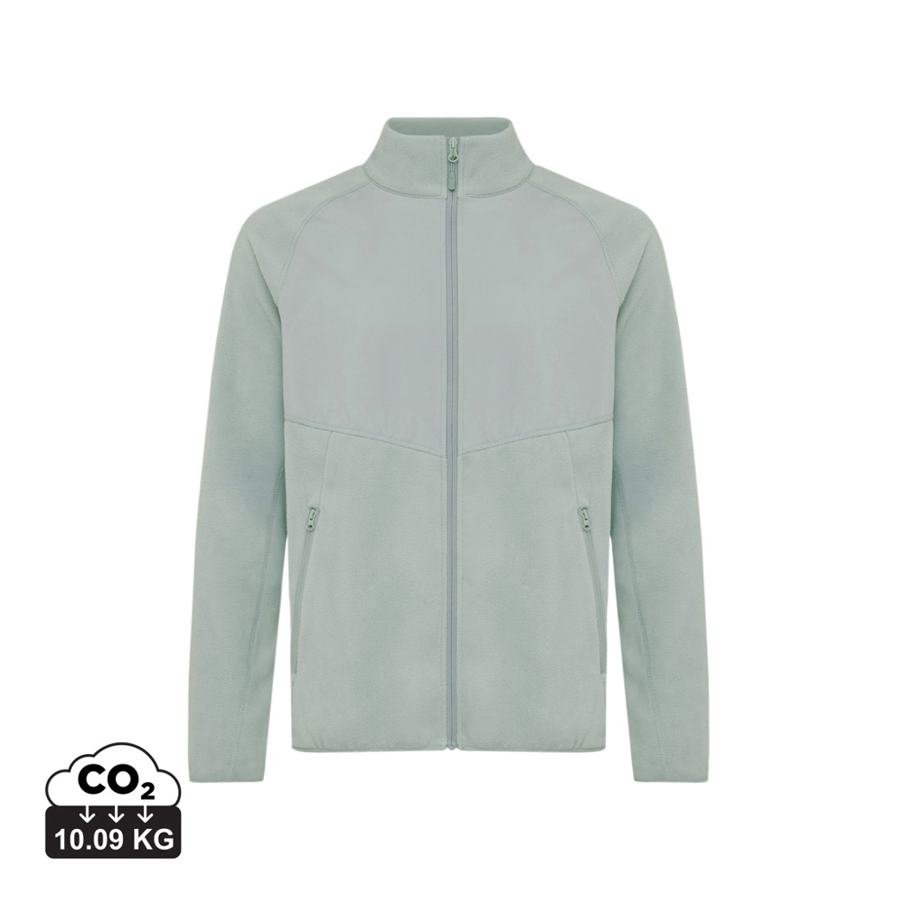 IQONIQ Talung recycled polyester microfleece zip through