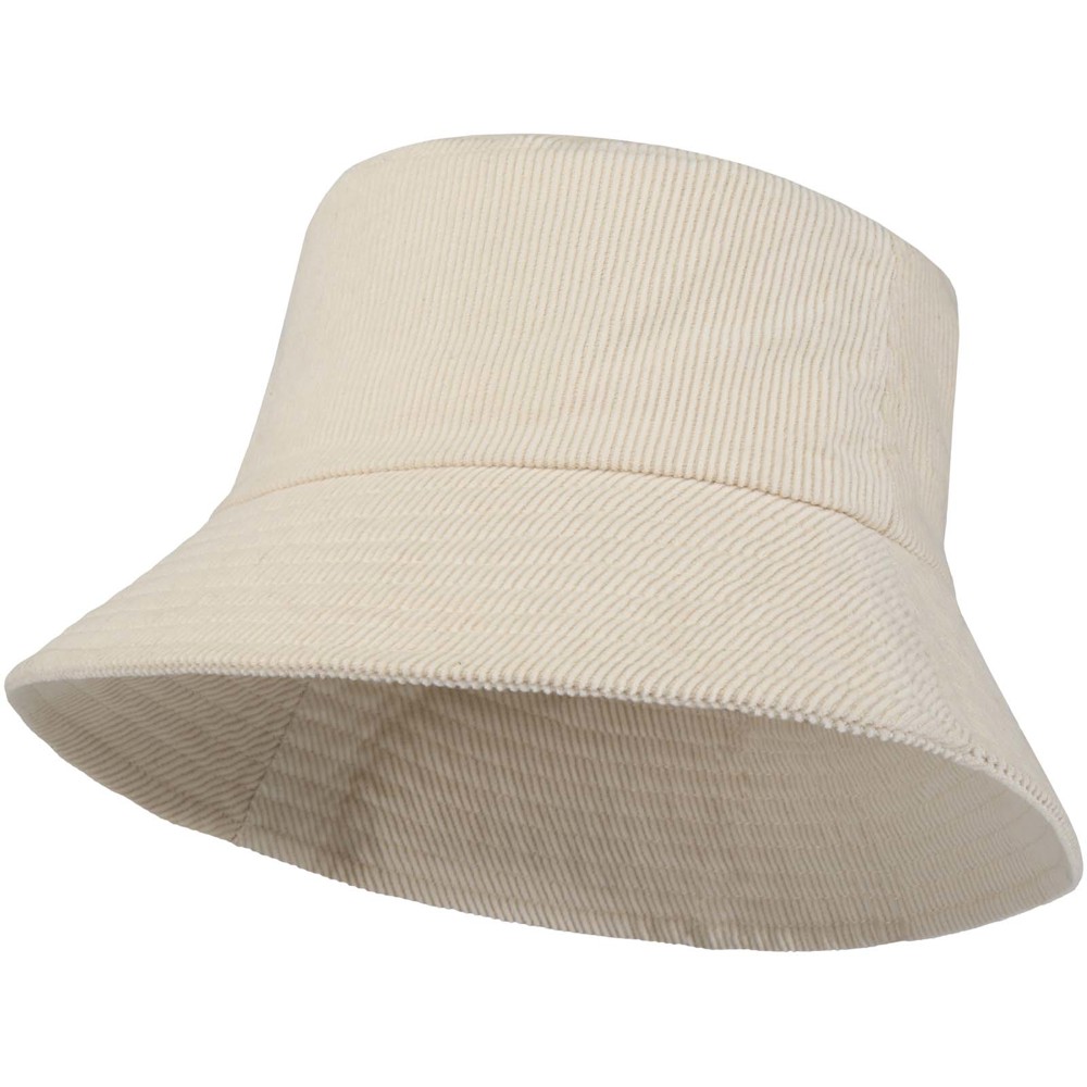 Howson 280 g/m² recycled corduroy sun hat - Sandstone