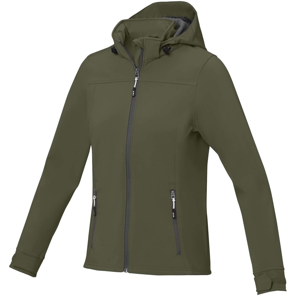 Langley women's softshell jacket - Forest green