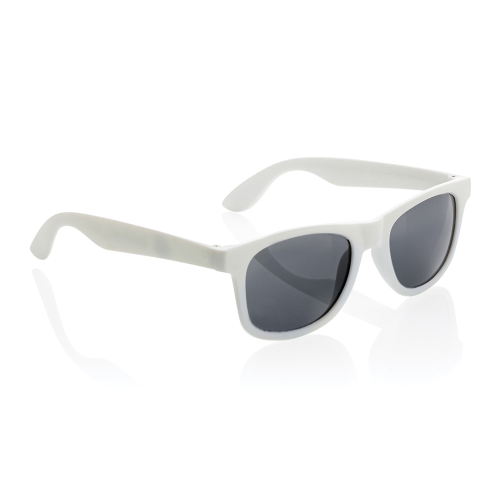 RCS recycled PP plastic sunglasses - white (± PMS White)