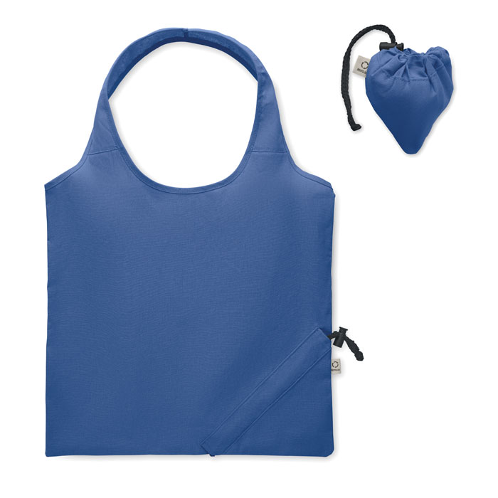 CARRIE COLOUR - Foldable shopping bag 140 gr/m² - royal blue