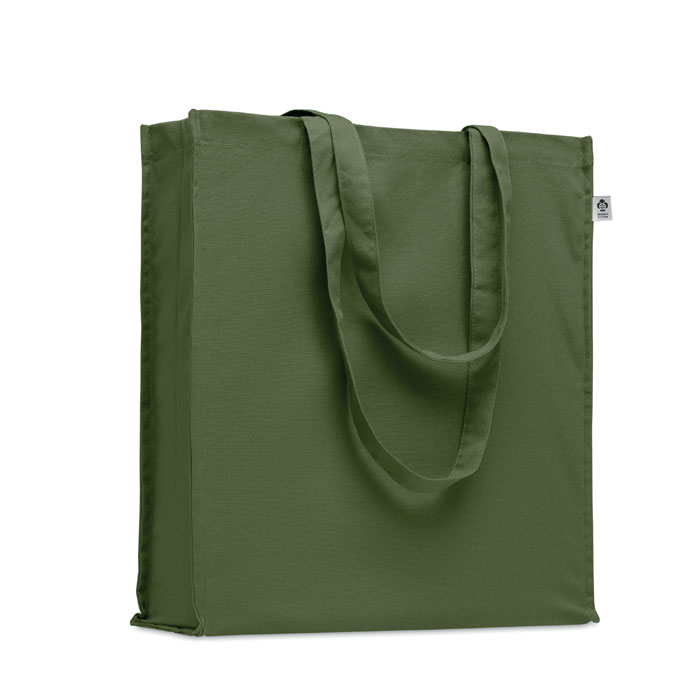 BENTE COLOUR - Organic cotton shopping bag - green