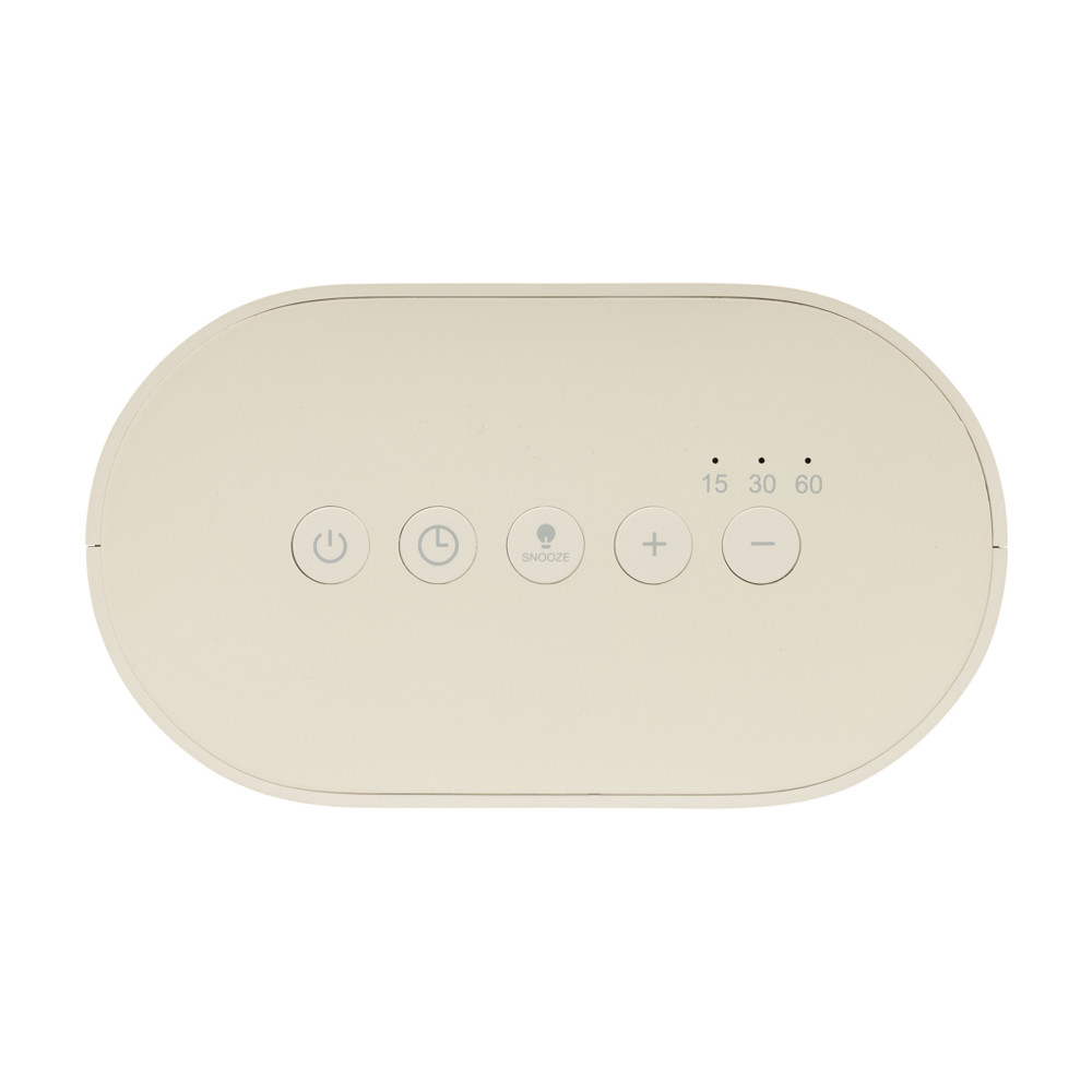 LumaRise RCS recycled plastic white noise alarm clock