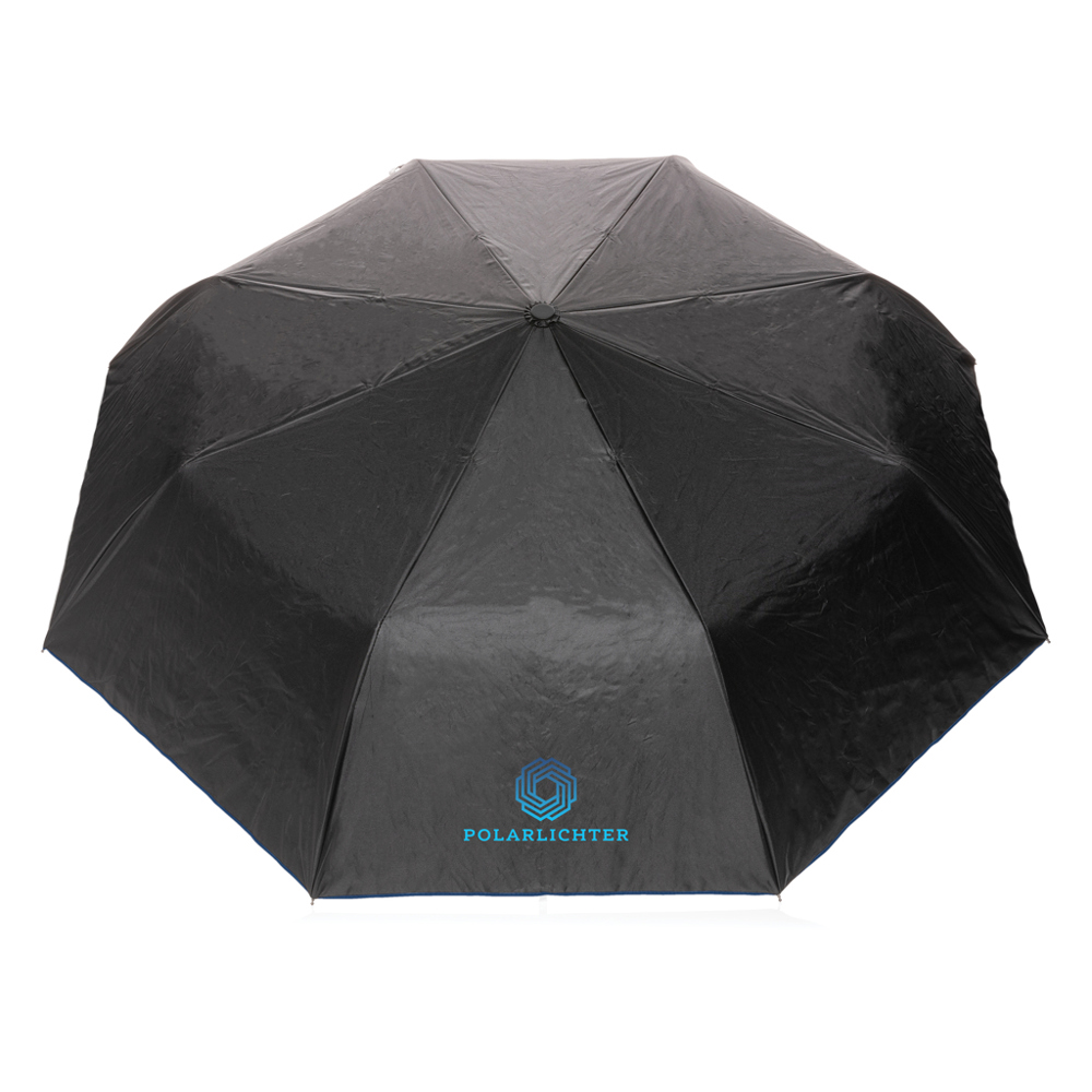 21" Impact AWARE™ RPET 190T Pongee dual colour mini umbrella
