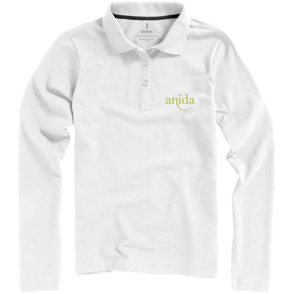 Calgary 180 g/m2 long sleeve women's polo