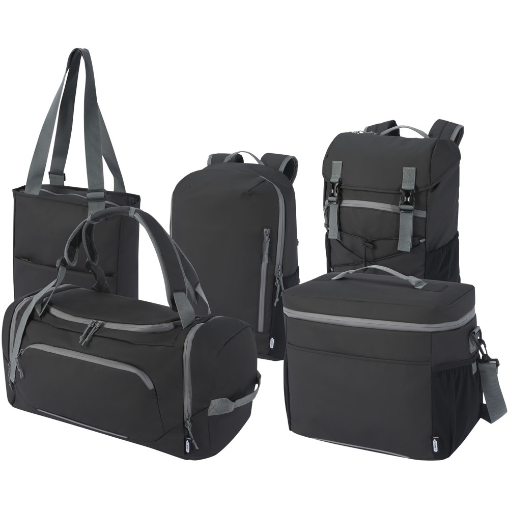 Aqua 20-can GRS recycled water resistant cooler bag 22L