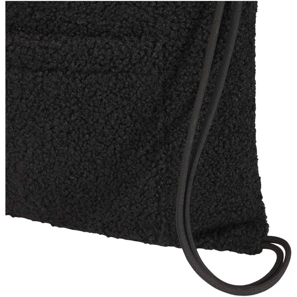 Bear GRS recycled sherpa drawstring backpack 9L