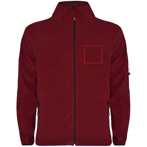 Luciane men's full zip fleece jacket