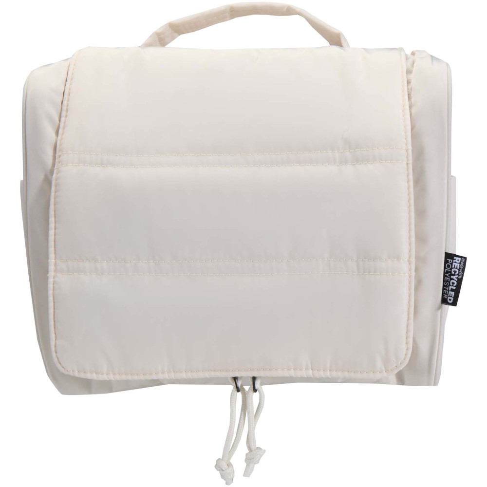 Puffer GRS recycled hangable toiletry bag 8L