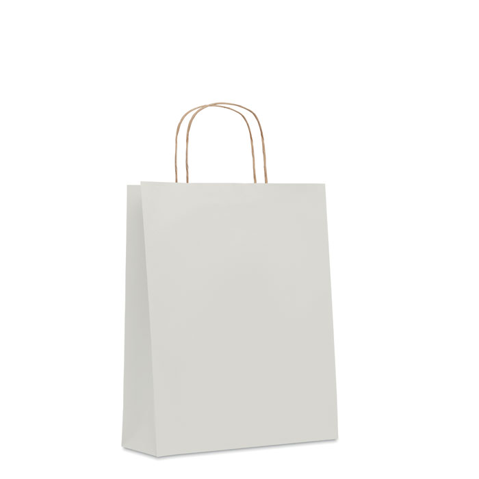 PAPER TONE M - Medium Gift paper bag 90 gr/m² - white