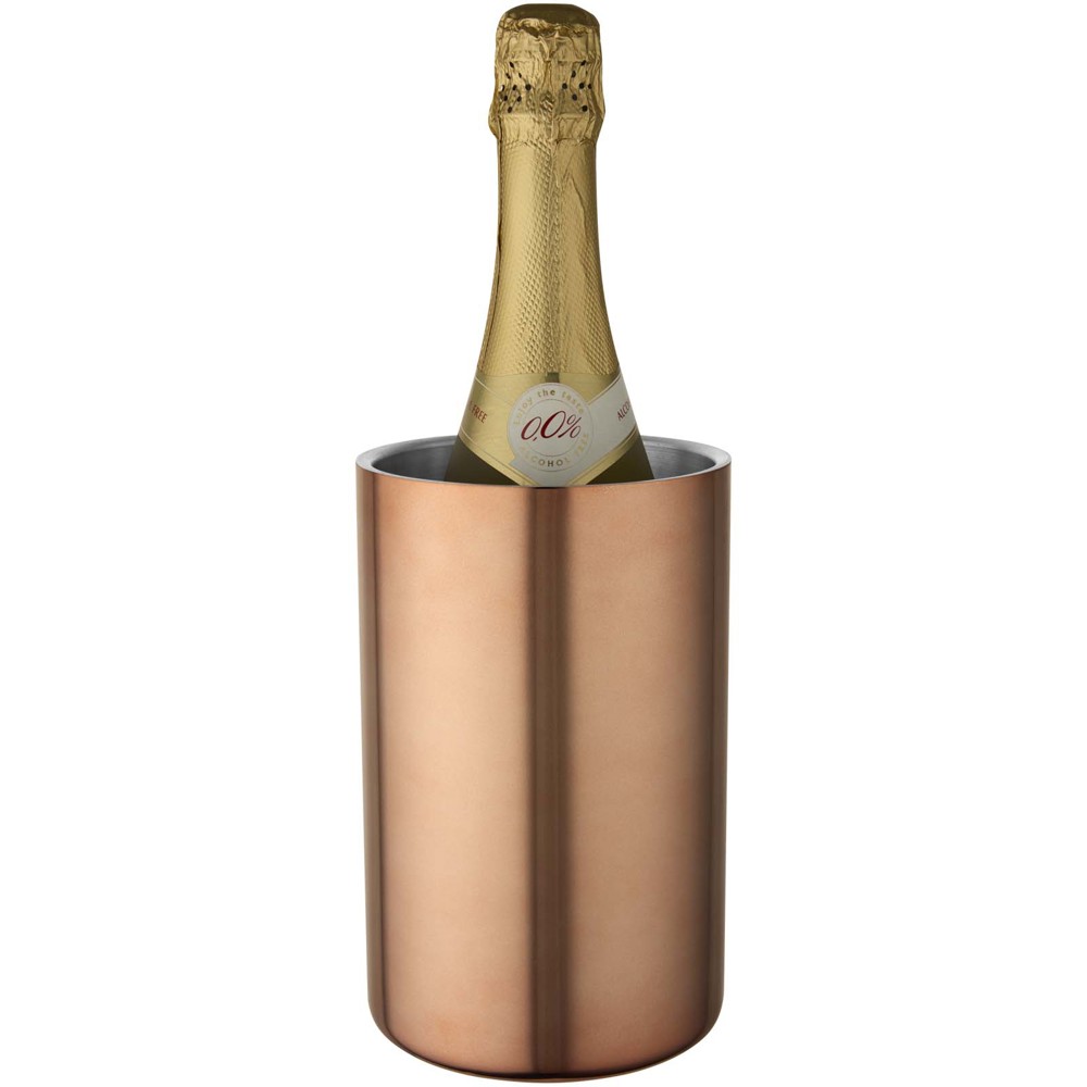 Cielo double-walled stainless steel wine cooler - Rosegold