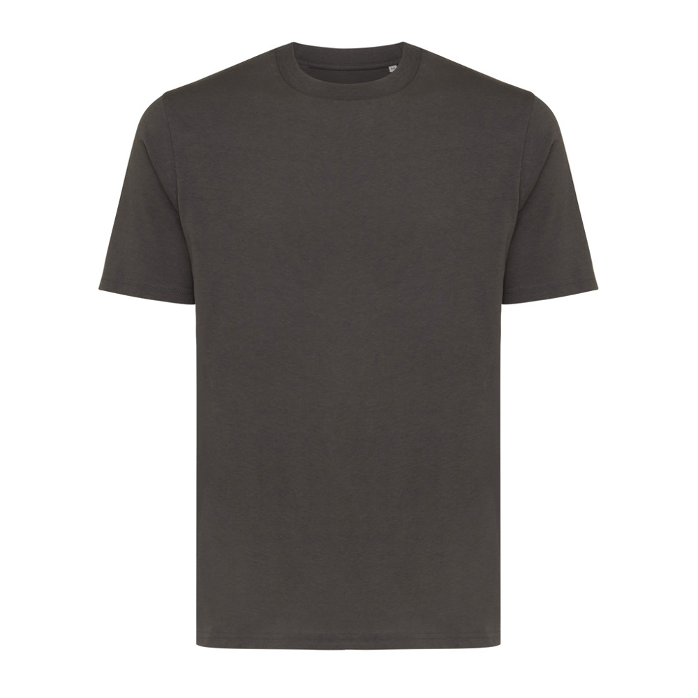 IQONIQ Sierra lightweight recycled cotton t-shirt - anthracite (± PMS 19-3900 TCX)