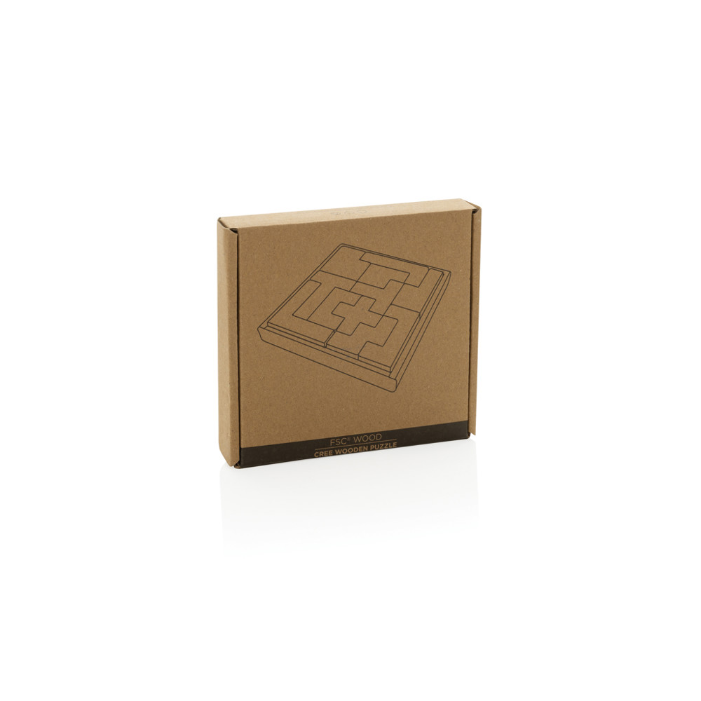 Cree wooden puzzle