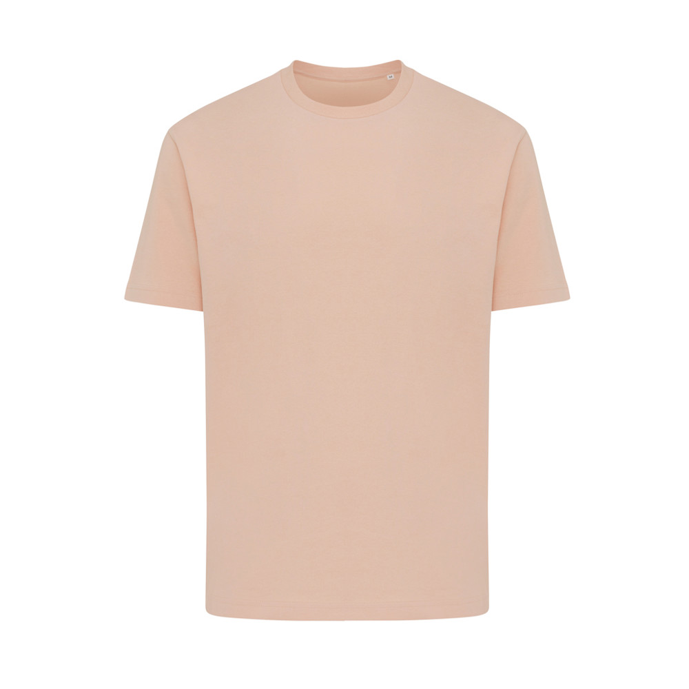 IQONIQ Teide recycled cotton t-shirt - peach nectar (± PMS 14-1314 TCX)