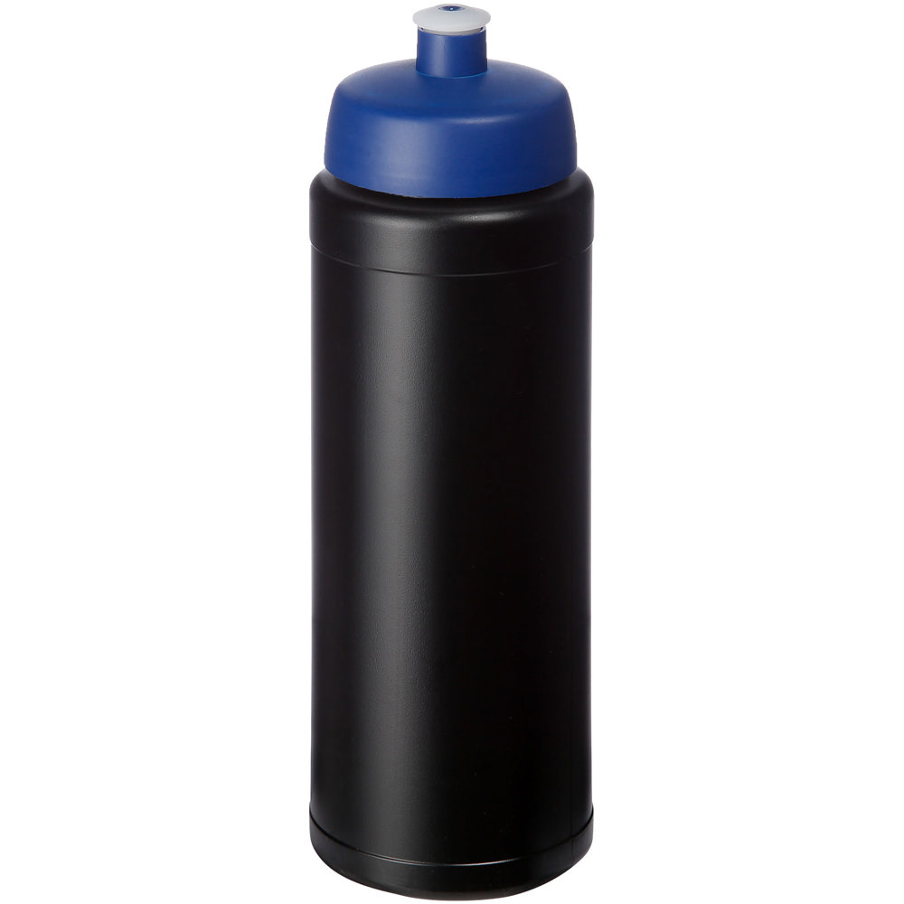 Baseline® Plus 750 ml bottle with sports lid - Black, Blue