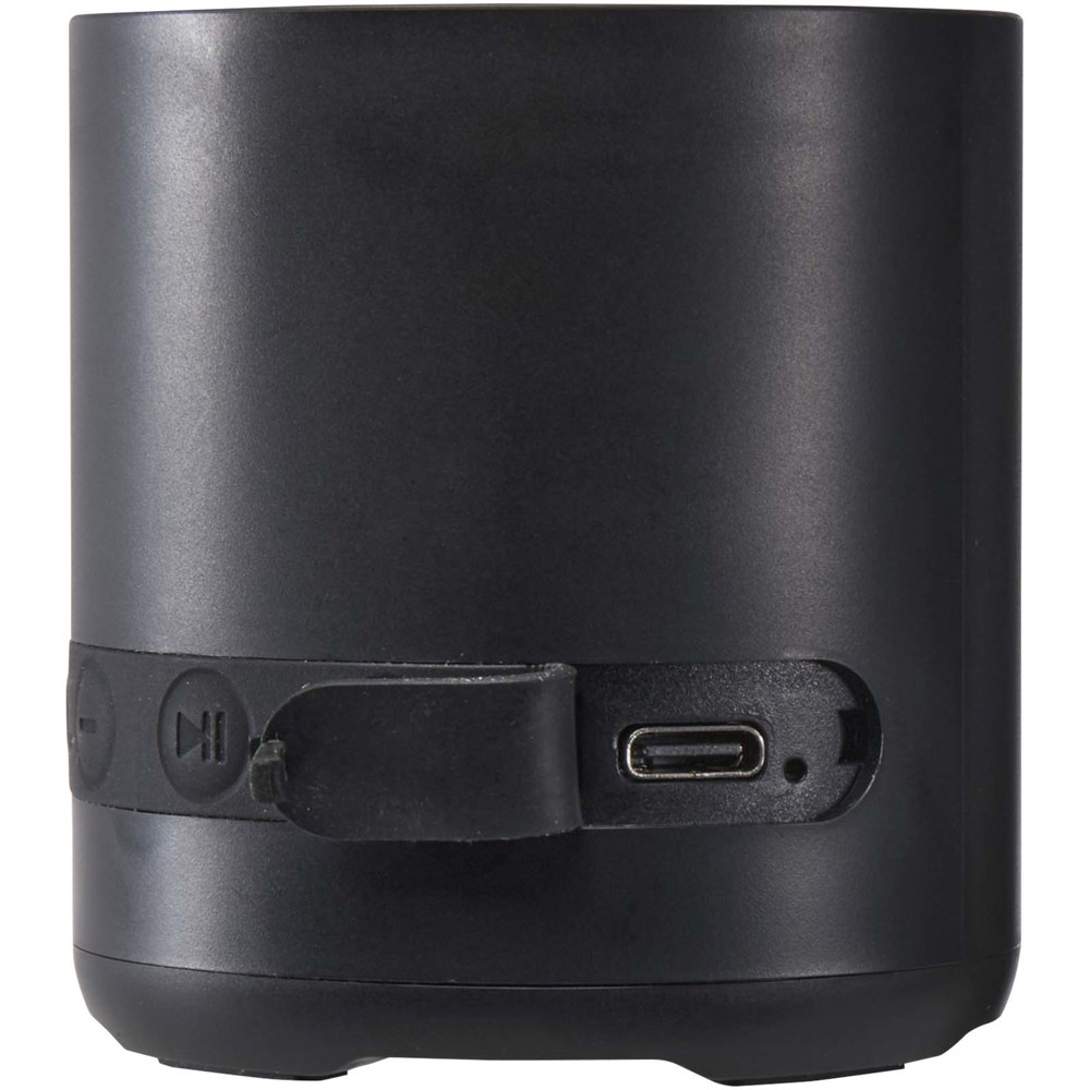 Hunor 3W recycled plastic wireless speaker