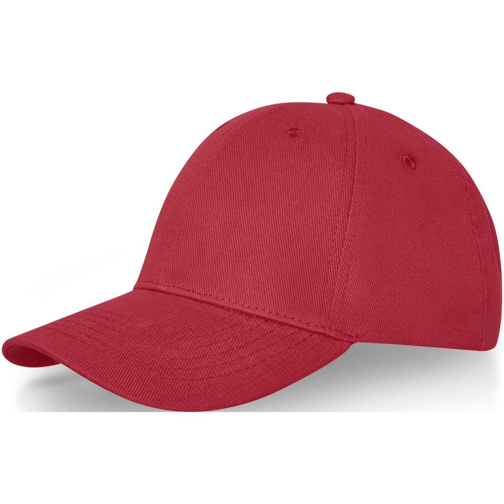 Davis 6 panel 260 g/m2 cap - Red