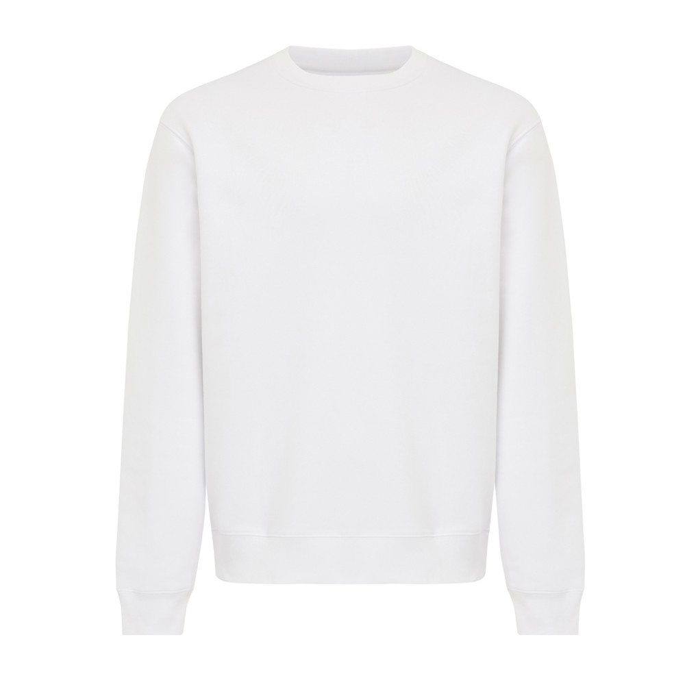 IQONIQ Torla recycled cotton crew neck - recycled white (± PMS 11-0601 TCX)