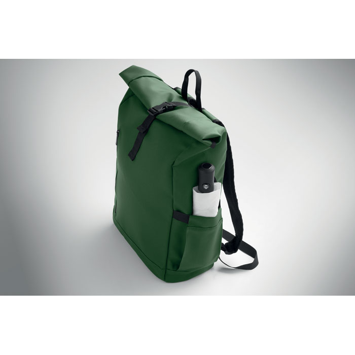 BANGKOK ROLL - Rolltop laptop rucksack 600D
