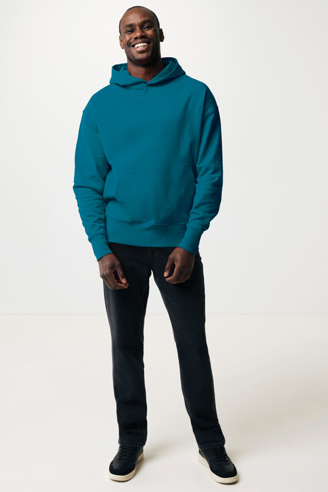 IQONIQ Yoho recycled cotton relaxed hoodie