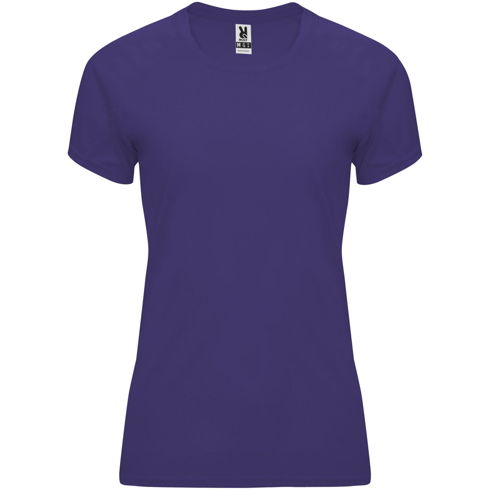 Bahrain 135 g/m2 short sleeve women's sports t-shirt - Mauve