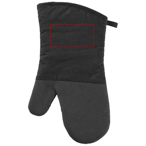 Maya oven glove with silicone grip