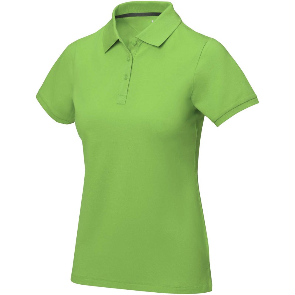 Calgary 200 g/m2 short sleeve women's polo - Apple green