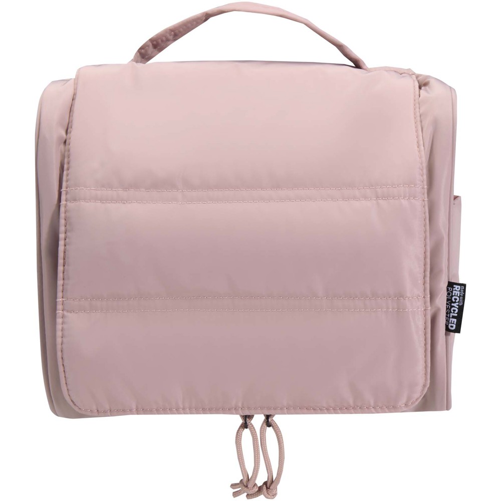 Puffer GRS recycled hangable toiletry bag 8L