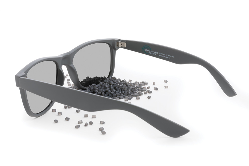GRS recycled PC plastic sunglasses