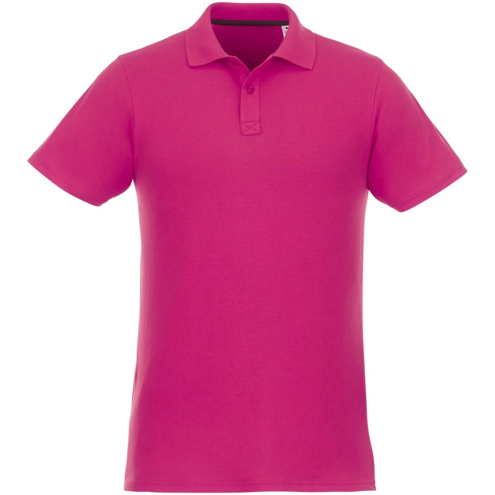 Helios 180 g/m2 short sleeve men's polo - Magenta