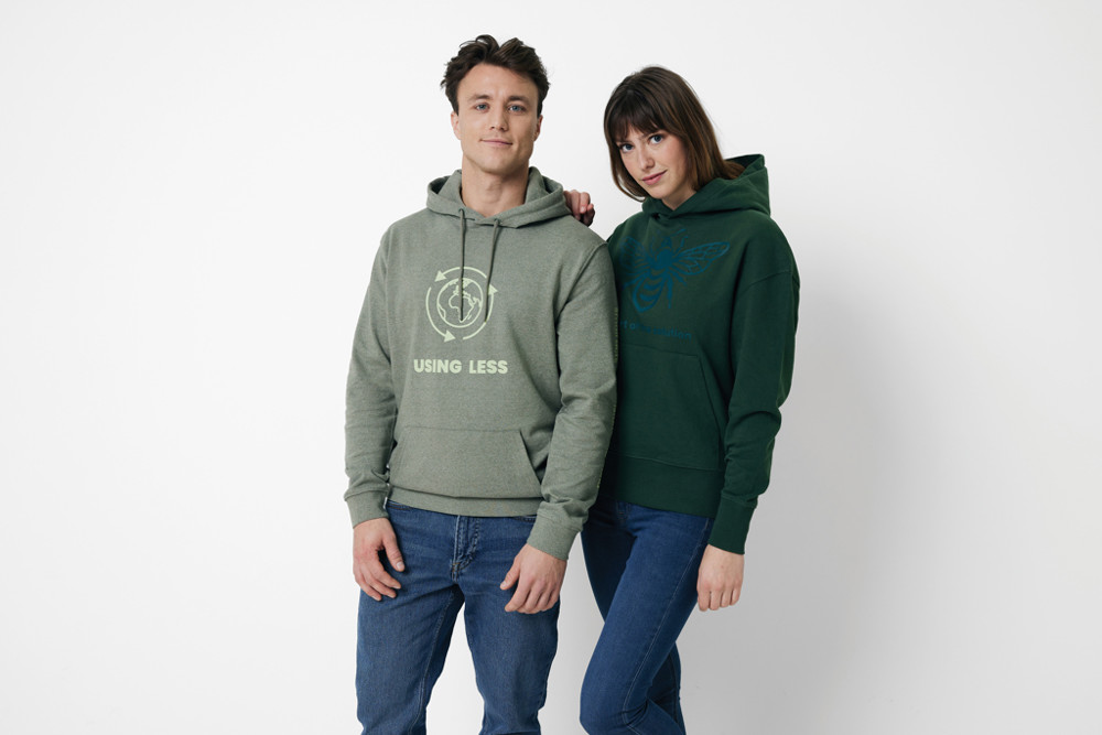 IQONIQ Yoho recycled cotton relaxed hoodie