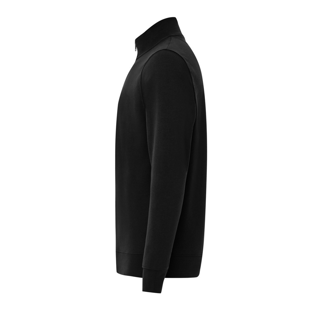IQONIQ Elgon recycled cotton quarter zip sweater