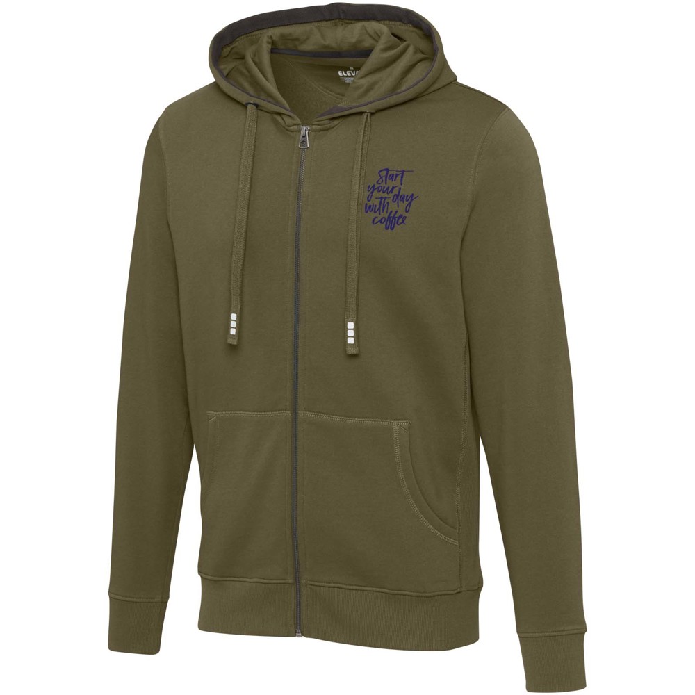 Arora 300 g/m2 unisex full zip hoodie