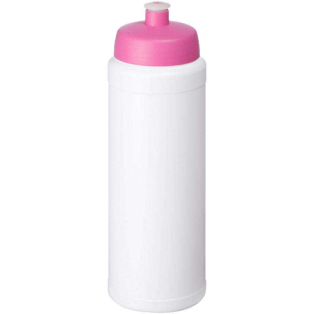 Baseline® Plus 750 ml bottle with sports lid - White, Pink