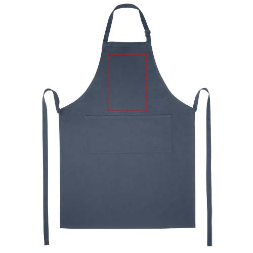 Andrea 240 g/m² apron with adjustable neck strap